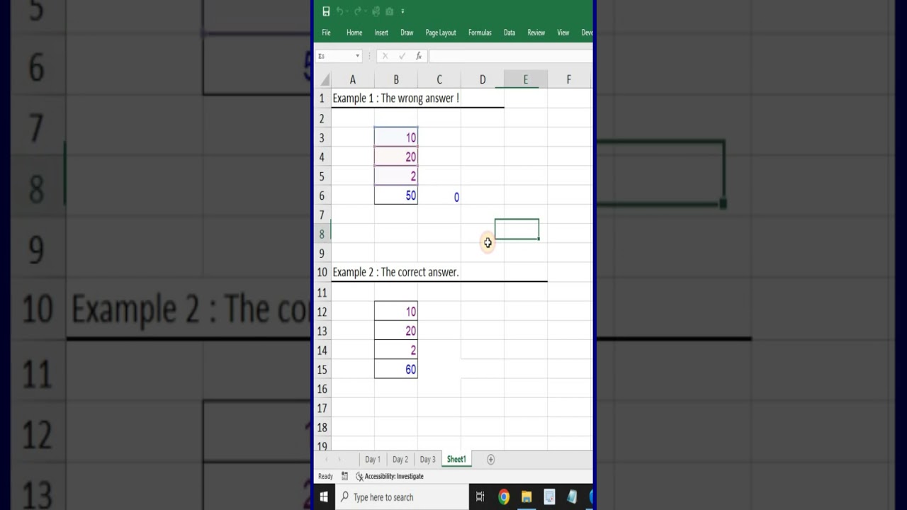 Excel Formula ने गलत Answer दे दिया 😱 Brackets का सच जान लो! Excel in Hindi ! Excel ka gyan in Hindi