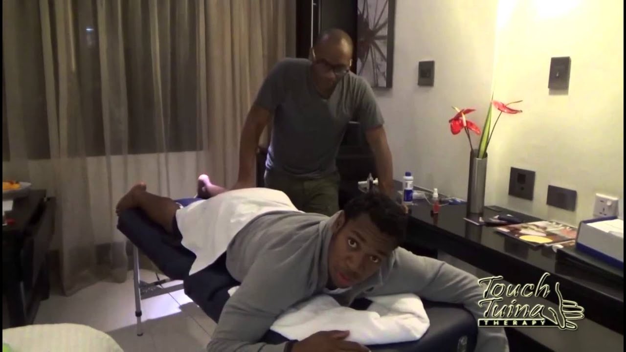 Touch Tuina (medical) Massage in Jamaica with Yohan Blake second fastest sprinter in the world