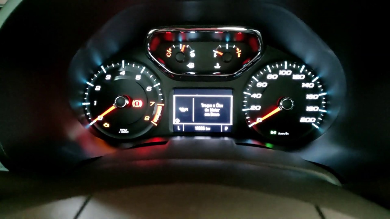 Desabilitar aviso de troca de óleo e revisão da Chevrolet nova S10 Flex ou Diesel