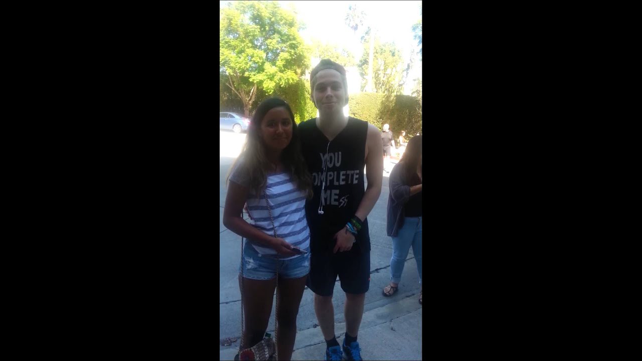 Meeting Luke Hemmings 9-6-14