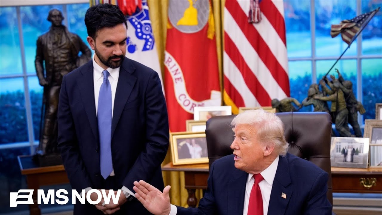 NYC Mayor Mamdani meets with Trump at White House