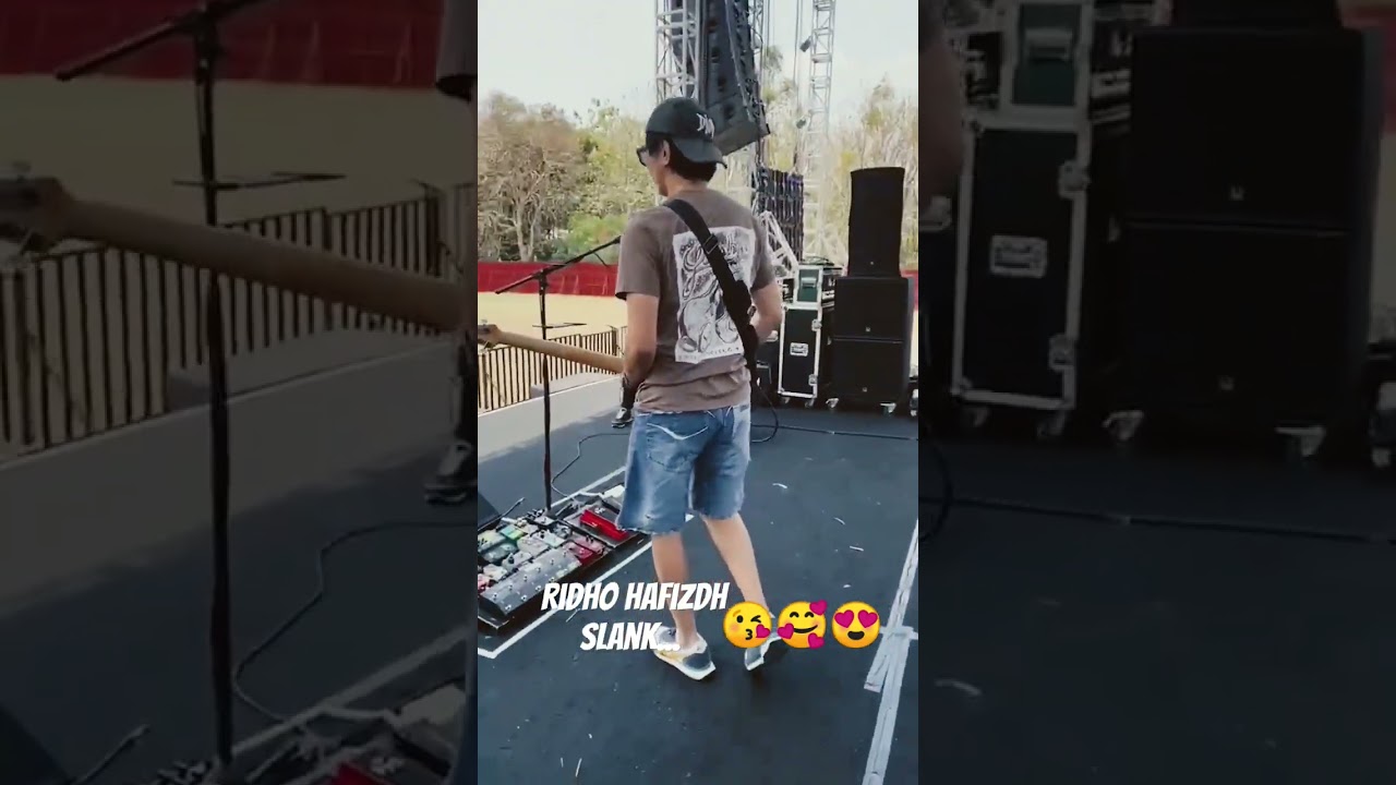 Gaya Santuy Ridho Slank Saat Chek sound...