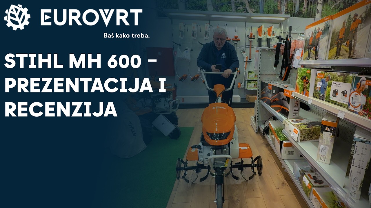 STIHL MH 600 – Prezentacija Kopačice i Kultivatora za Vrt | Eurovrt.hr