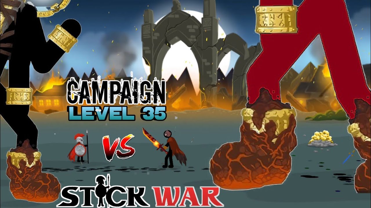 Campaign Level 35 Stick War Saga | Final Boss | Stick War 3