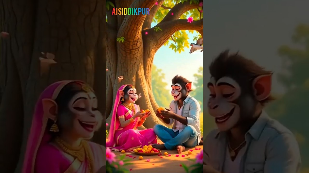 Monkey Farmer’s Broken Heart 💔 | Emotional 3D Short | AiSiddikpur 
