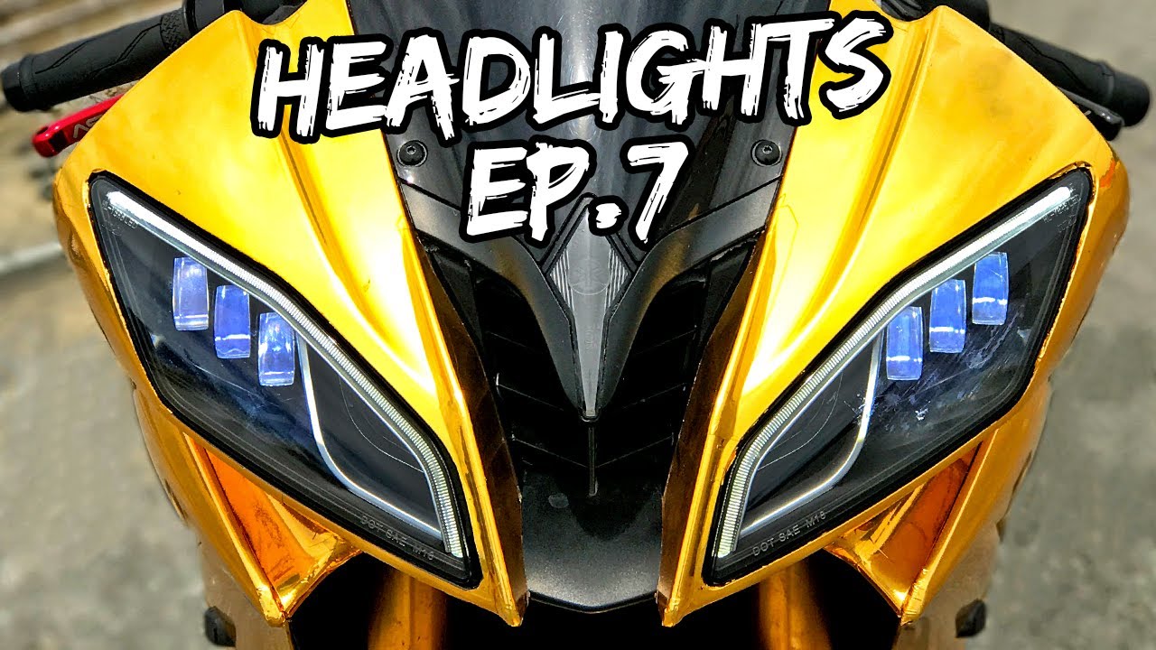 SICK HEADLIGHTS GET EVEN SICKER!! - MOTODYNAMICS HEADLIGHT MODULE!! [ULTIMATE YAMAHA R6 BUILD EP. 7]