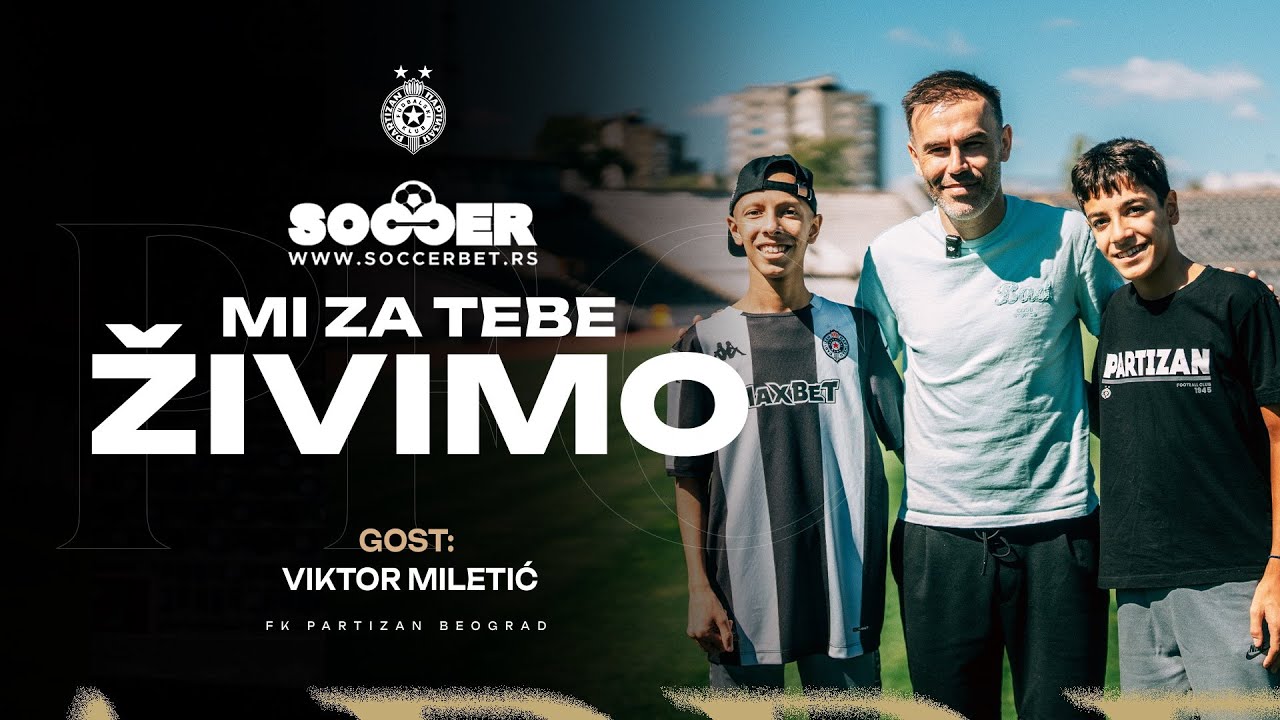MI ZA TEBE ŽIVIMO | Viktor Miletić - Najveći navijač poželeo sreću Nathu pred derbi! #35