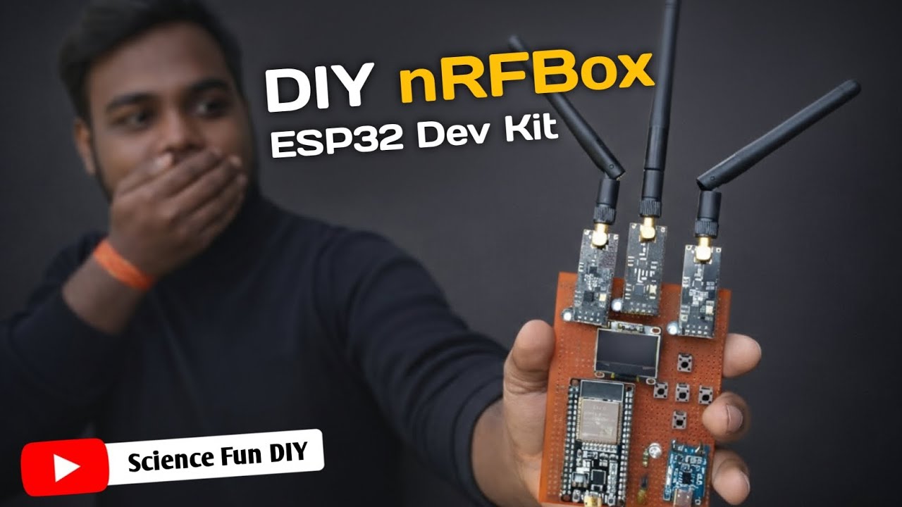DIY nRFBox with ESP32 | Step-by-Step Build Guide | #nrfbox #diy_nrfbox #science_fun_diy