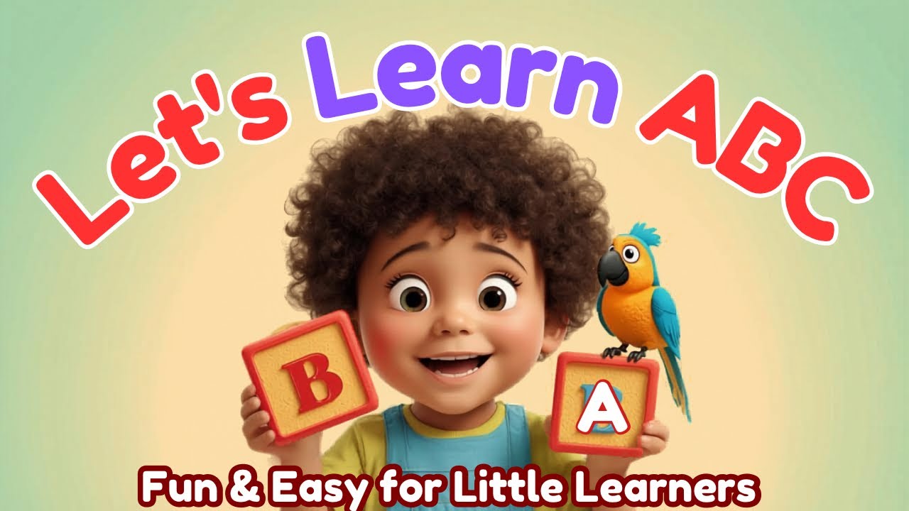 Let’s Learn ABC 🔤🌈 | Alphabet Song for Kids | The Curious Cube Kid