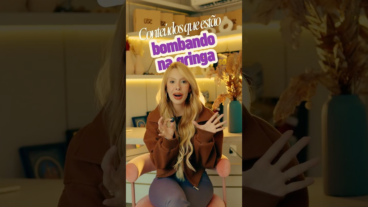 O que t&aacute; bombando na gringa?🤍
