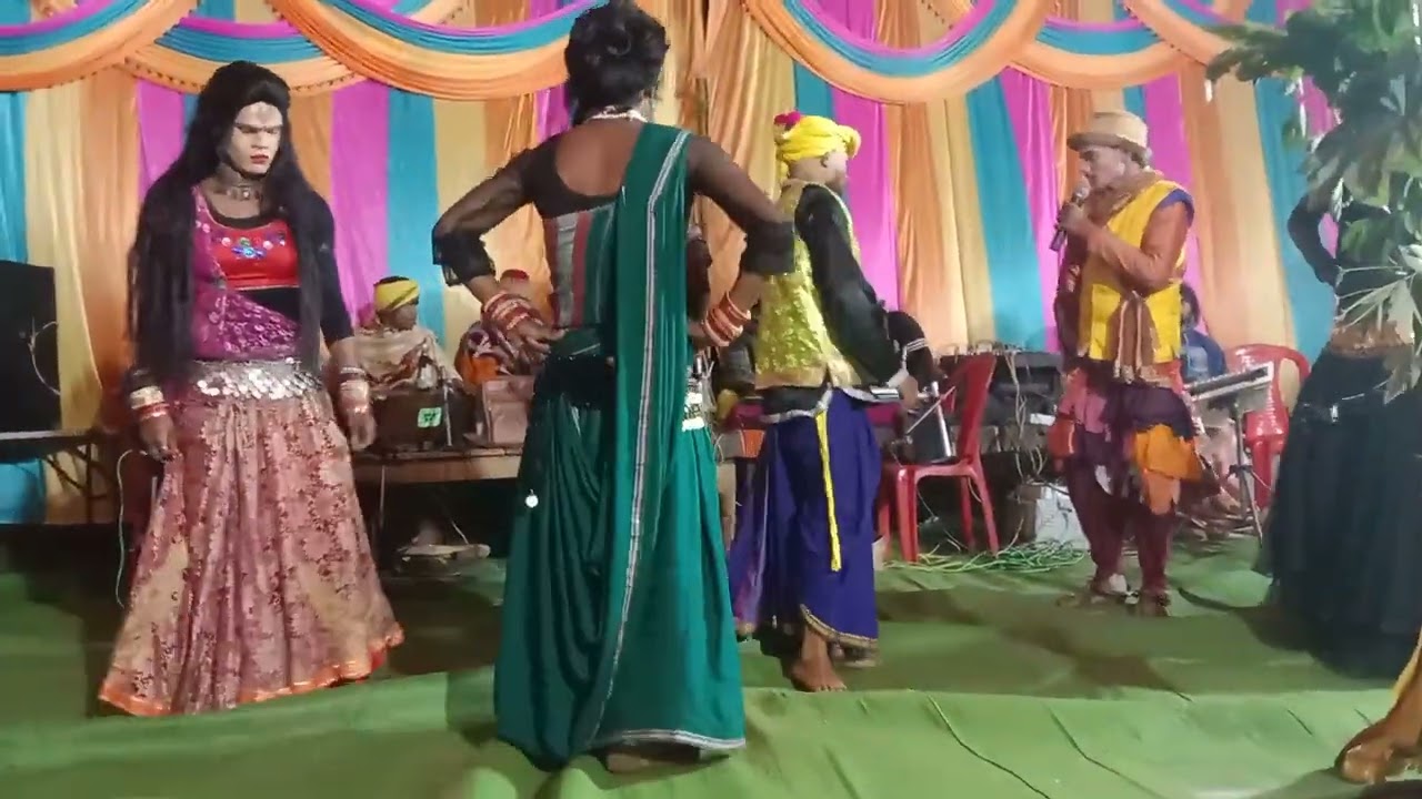 Aadhar Shah Maravi stage program fadki Lalpur9399425872