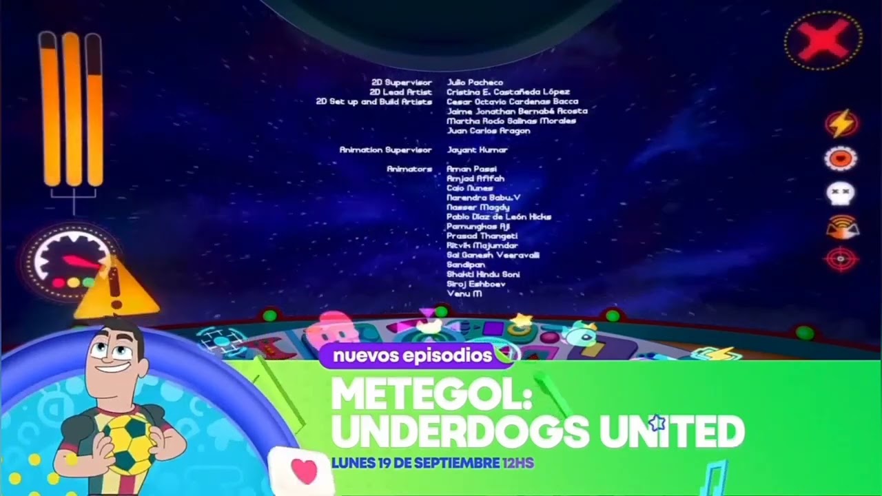 Discovery kids : cr&eacute;ditos finales | Friendzspace | nuevos episodios | Underdogs United