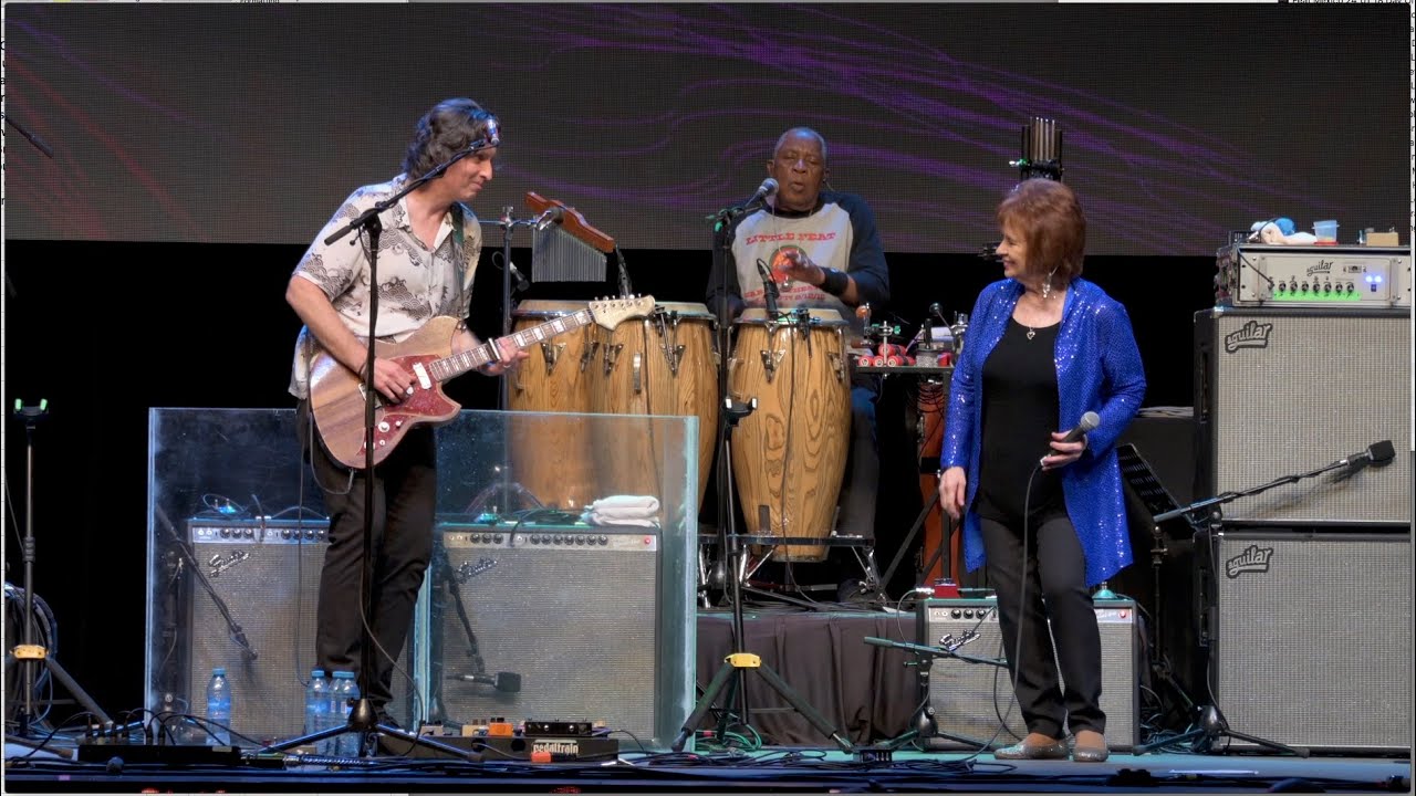 Little Feat performing Cadillac Hotel at Grand Oasis Cancun Mexico, January 18, 2024.