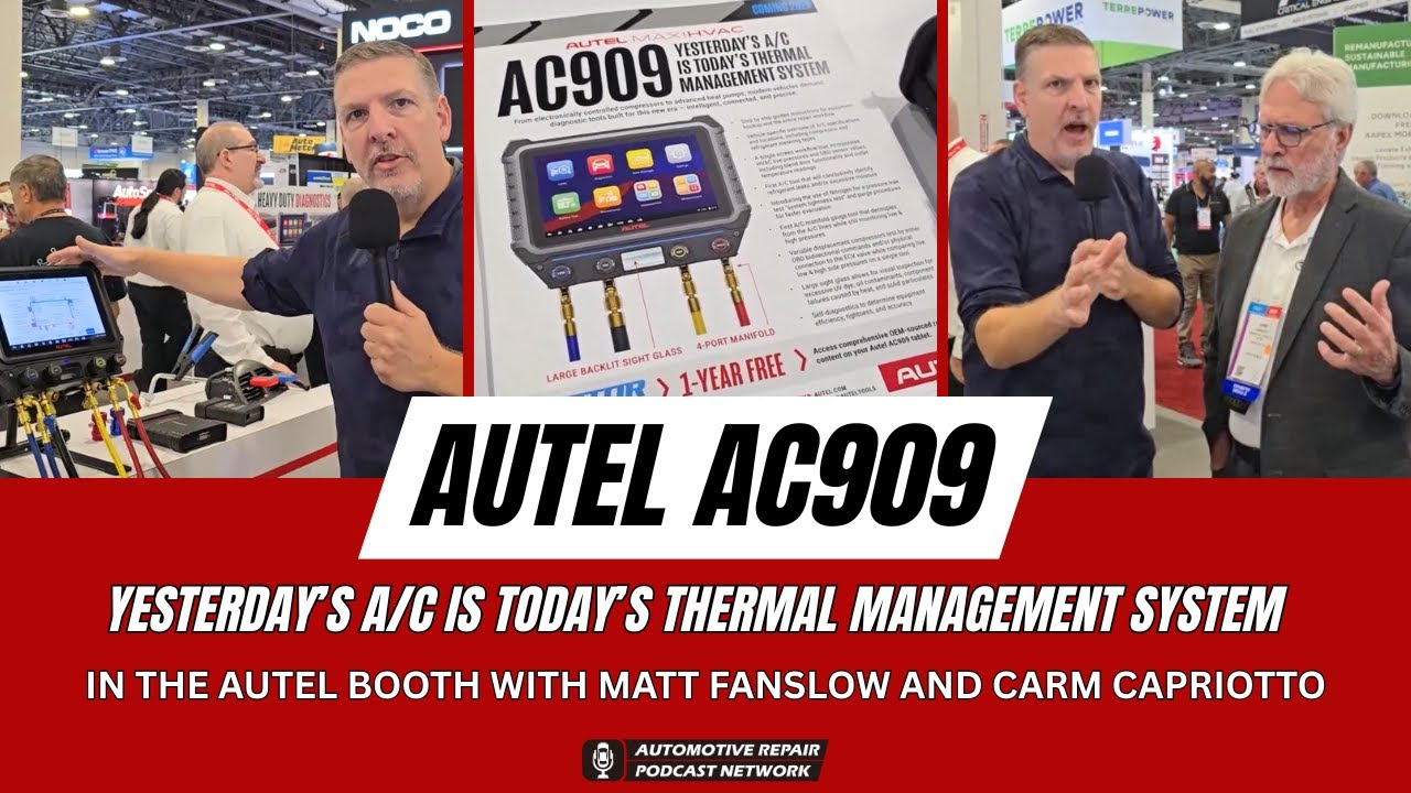 Autel AC909 на выставке AAPEX 2025