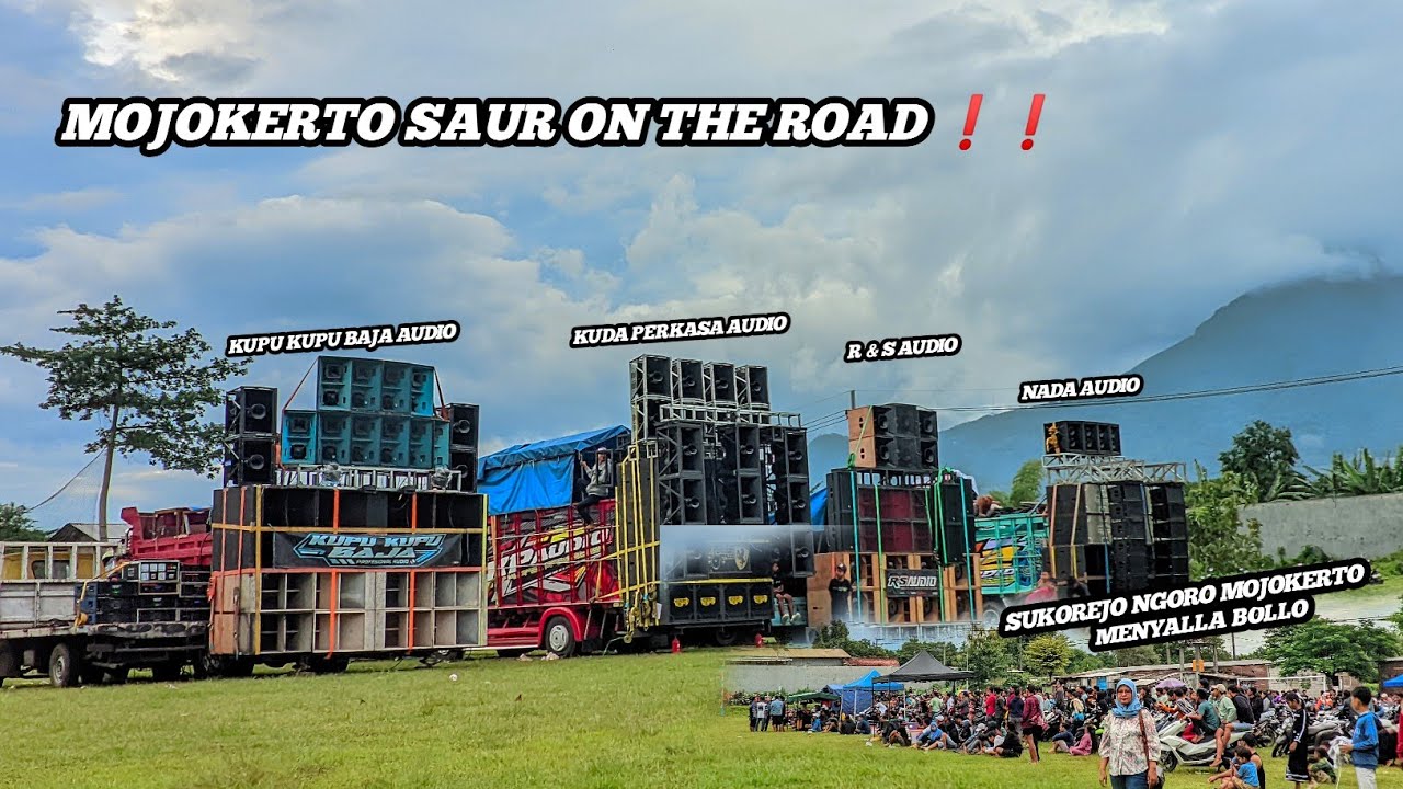 SAUR ON THE ROAD ❗❗ Sukorejo Ngoro Mojokerto Full Menyala Bollo 🔥🔥