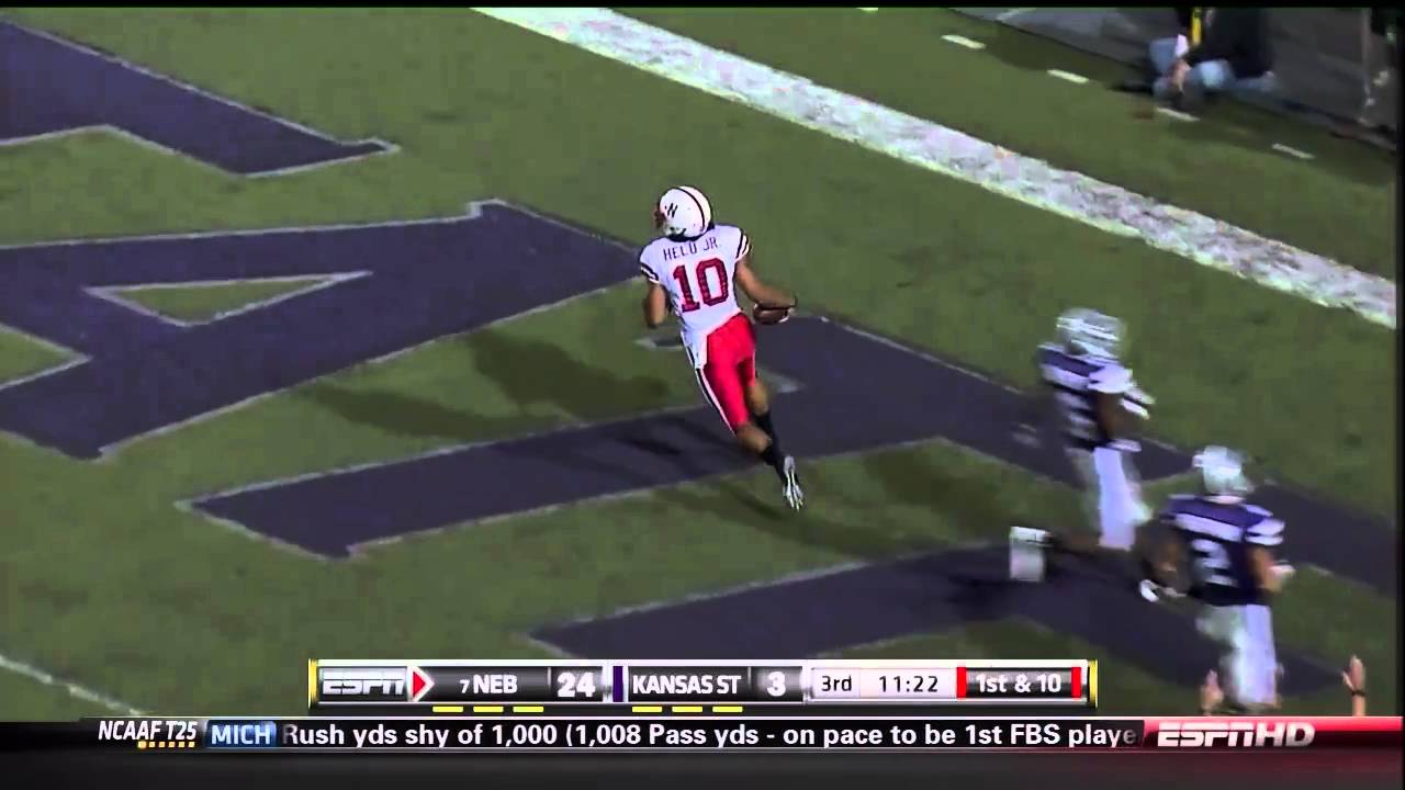 Nebraska vs. KState.....blowout.