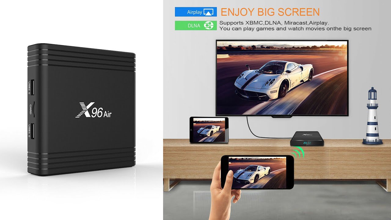 X96 Air TV Box Amlogic S905X3 Cortex A55 Android 9 4K - Review