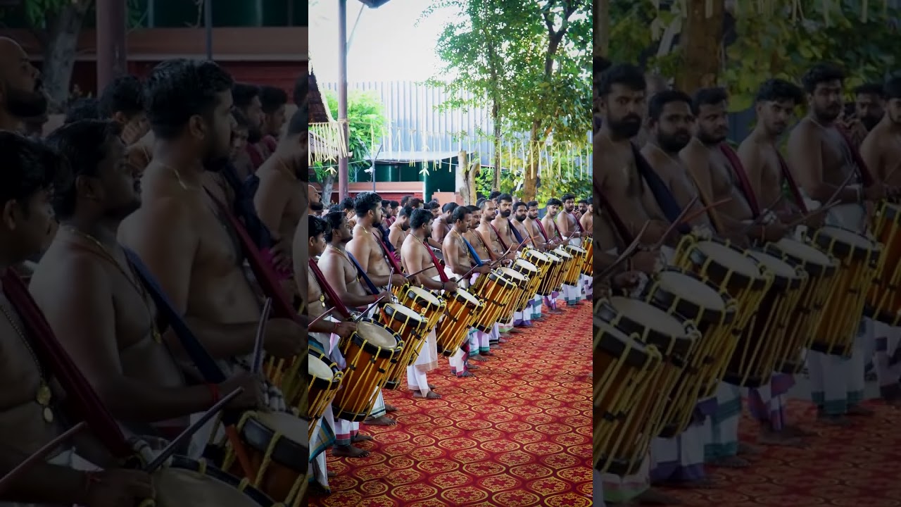 Festival Diaries | 🎶 “Pathu Nazhika Panchari Melam” – The Grand Rhythm of Tradition! 🥁