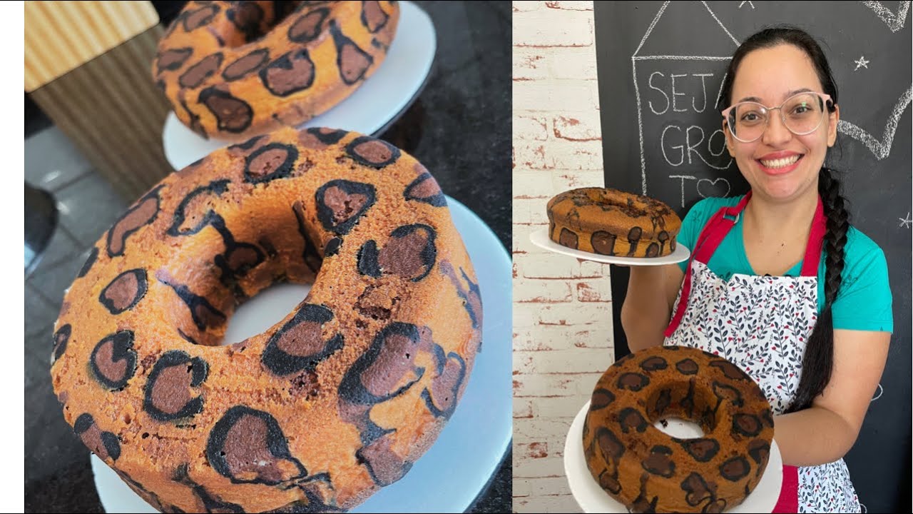 BOLO DE ONCINHA |Laís Cake Design