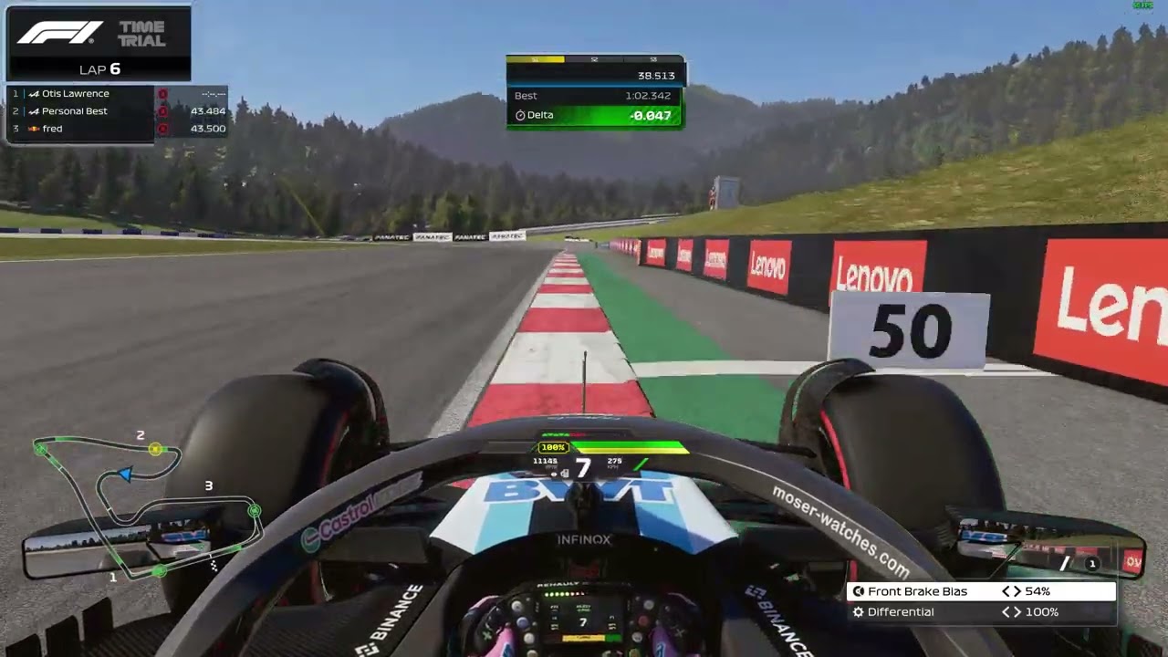 F1 24 - Austria World Record 1:02.267 - Otis Lawrence FRA ELITE45