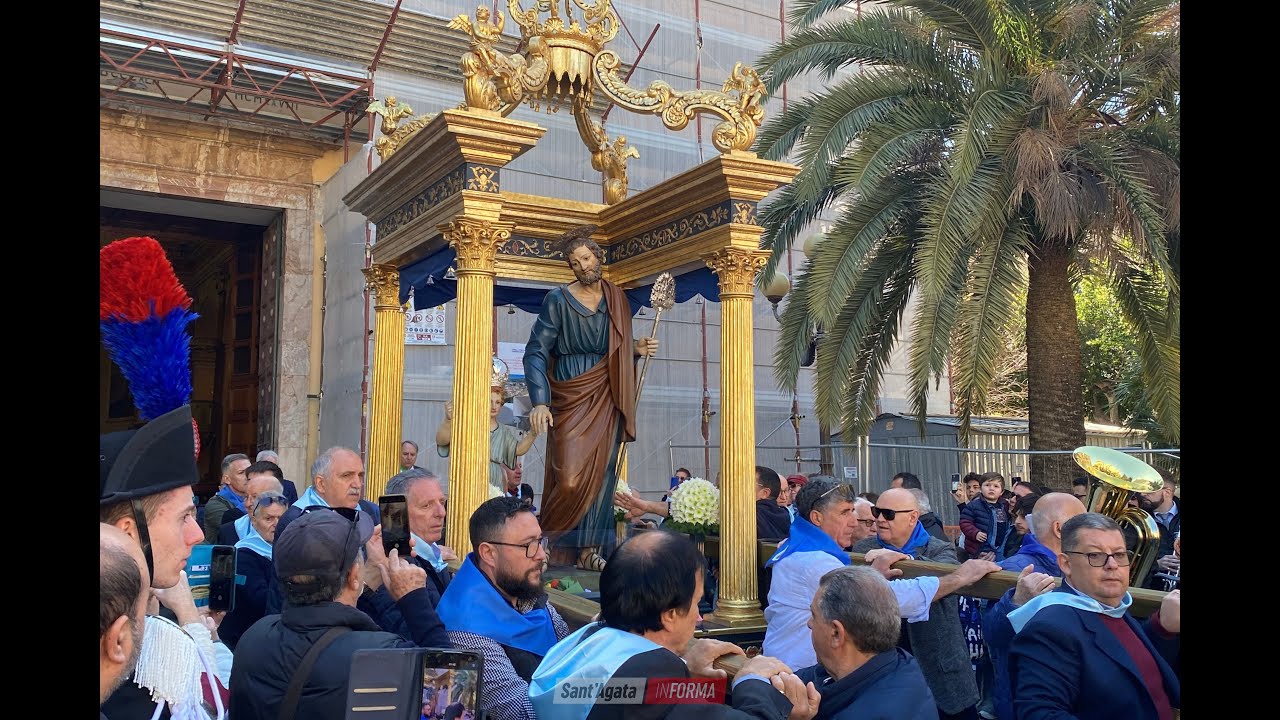 Processione San Giuseppe Sant'Agata di Militello 10 marzo 2025