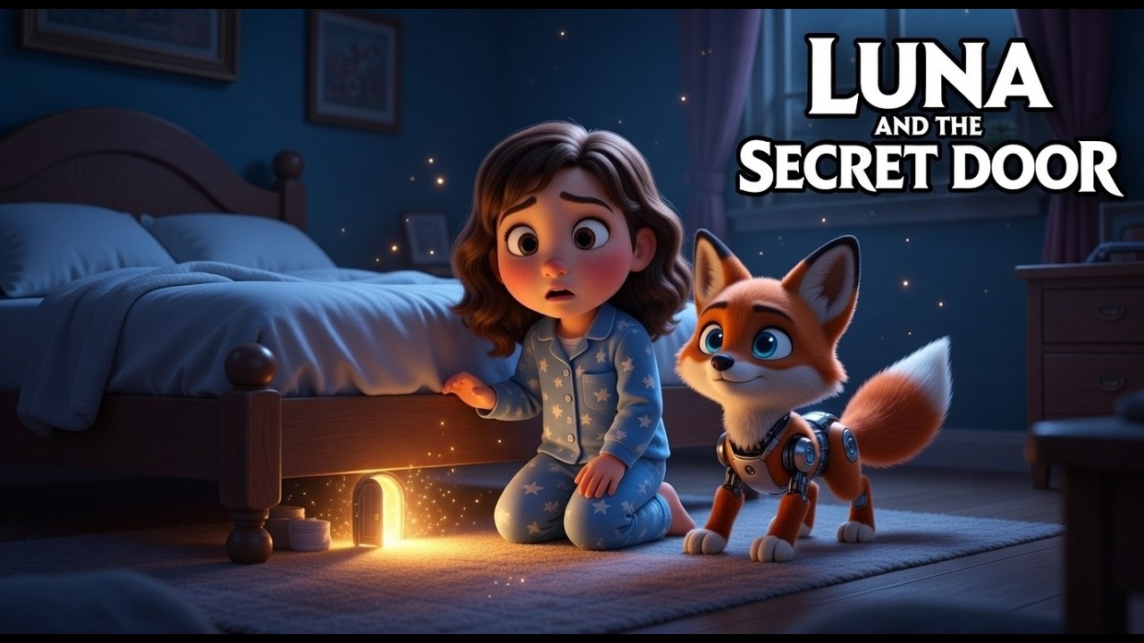 The Secret Door Chose LUNA… | Magical 3D Animated Short Film in 4K