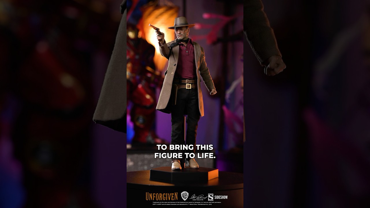 Posing a Clint Eastwood William Munny Figure 🔥