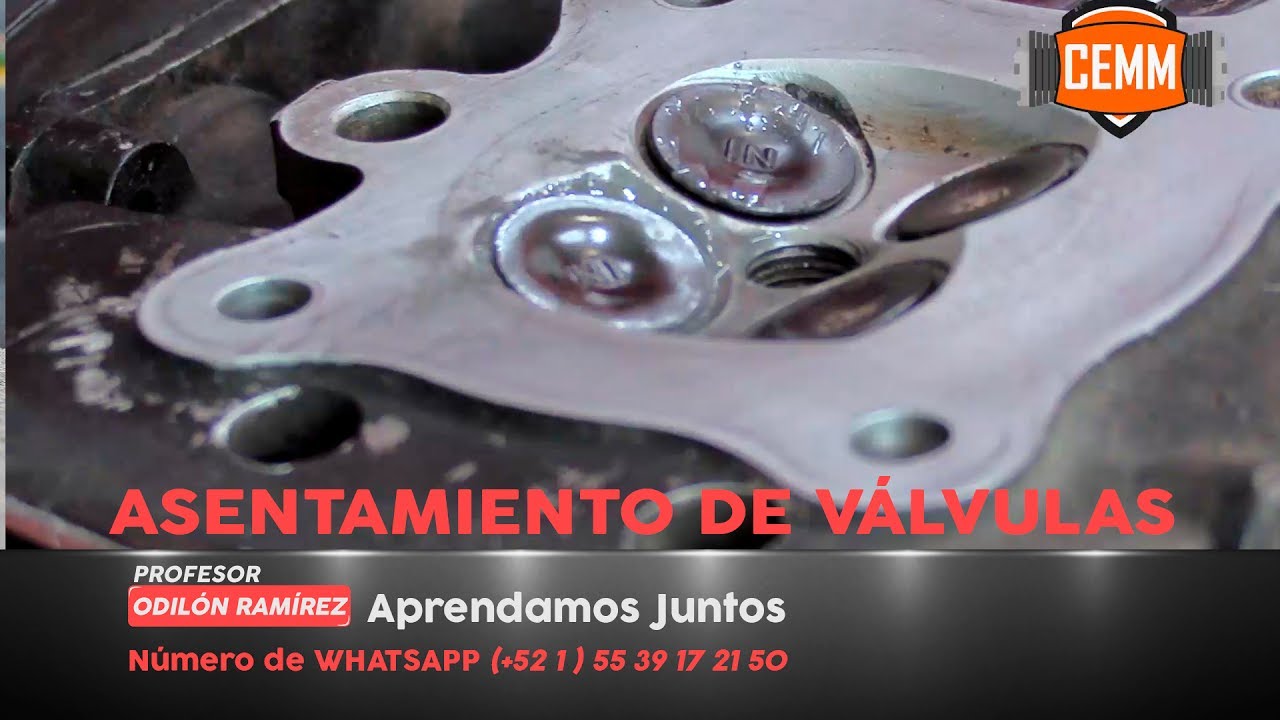 Asentamiento de Válvulas