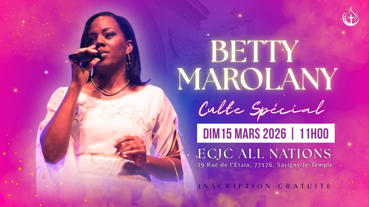 CULTE SPÉCIAL AVEC BETTY MAROLANY