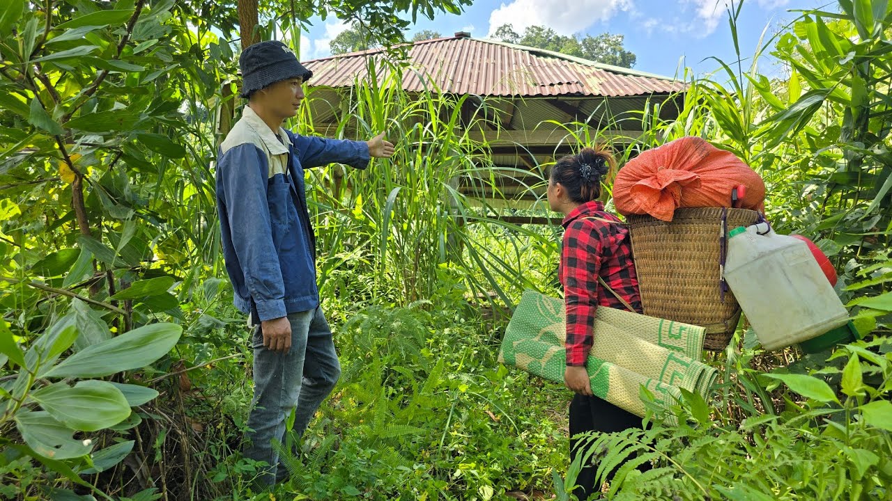 The kind man gave the girl an abandoned house by the pond. Ly Phuc Ca