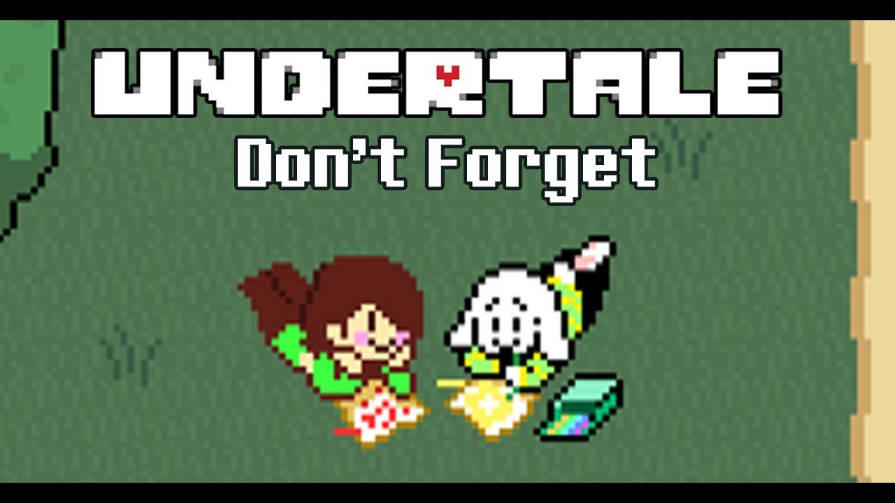 UNDERTALE С ЩЕПОТКОЙ DELTARUNE! | Don't Forget