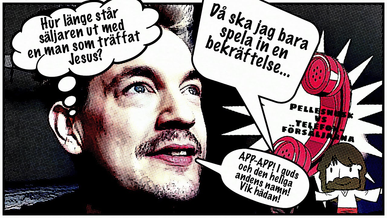 PELLESNUSK SPELAR EN VÄN AV JESUS Å PRANKAR TELEFONFÖRSÄLJARE