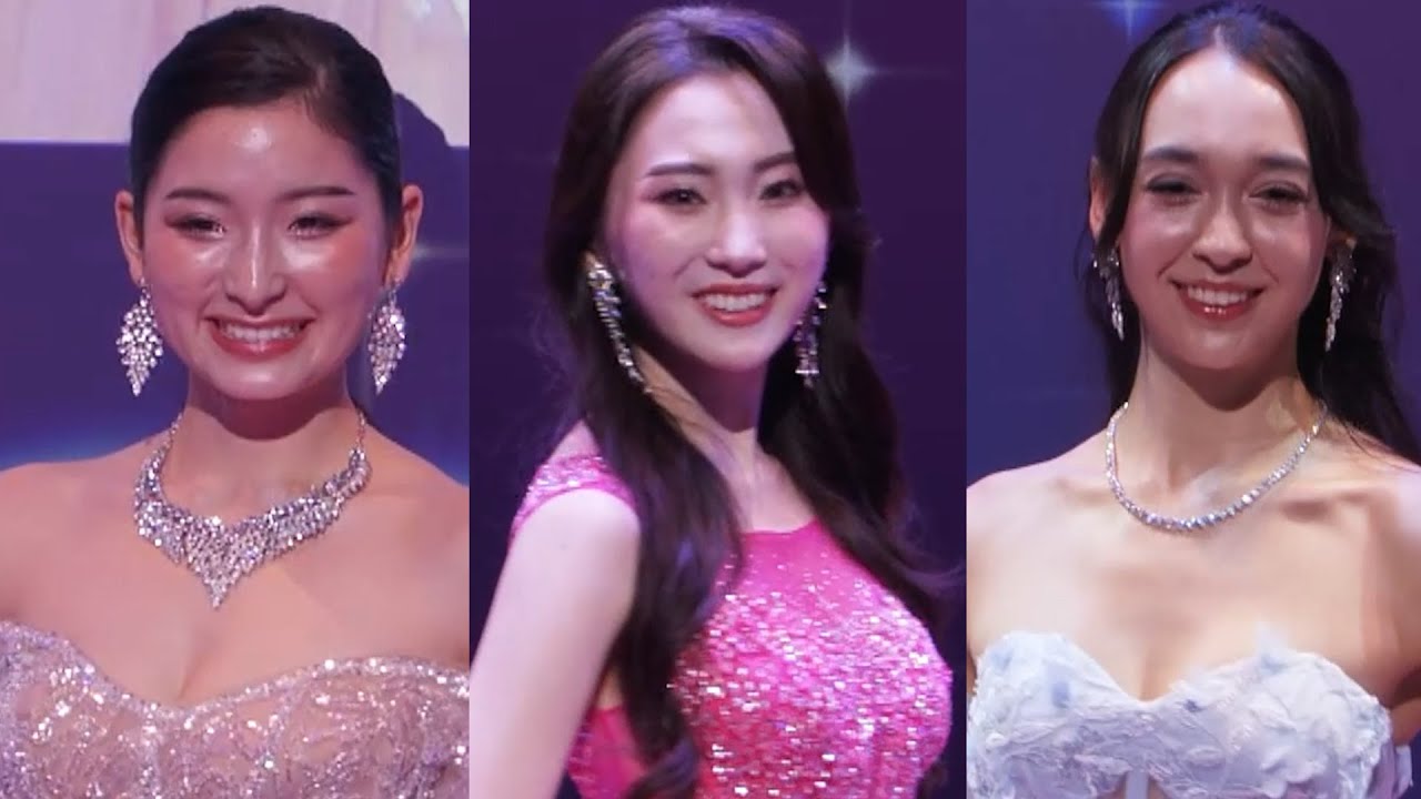 大胆ドレスで美胸を披露！【2025ミス・インターナショナル日本代表選出大会】