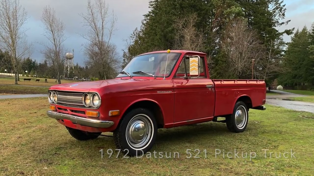 1972 Datsun Pickup Driving