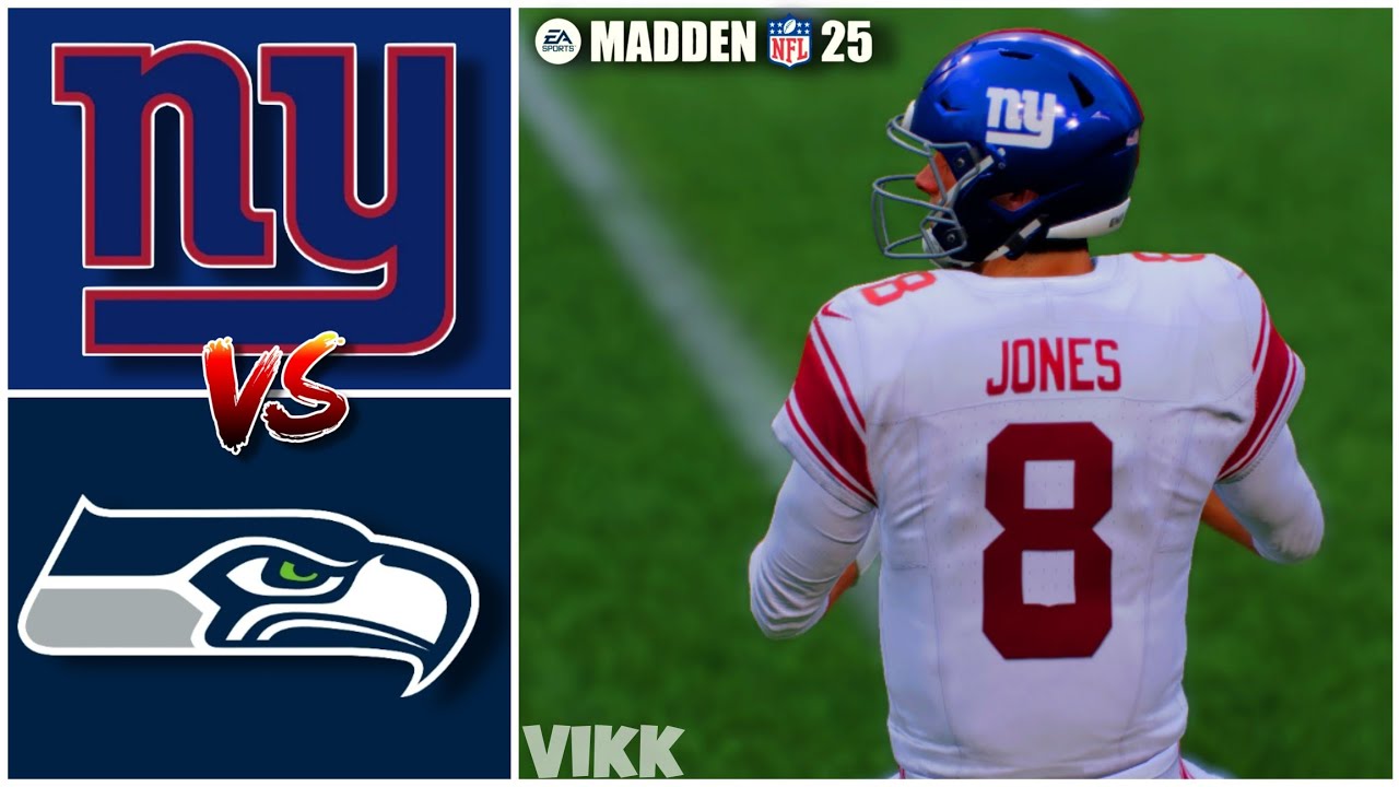 Giants vs Seahawks Week 5 Simulation (Madden 25 PS5)