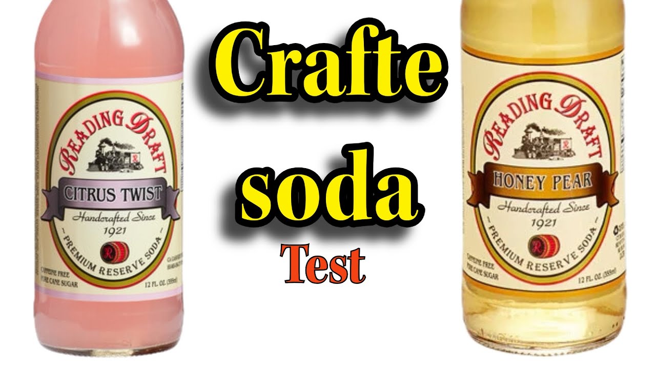 Crafted Soda Review: Honey Pear and Citrus Twist