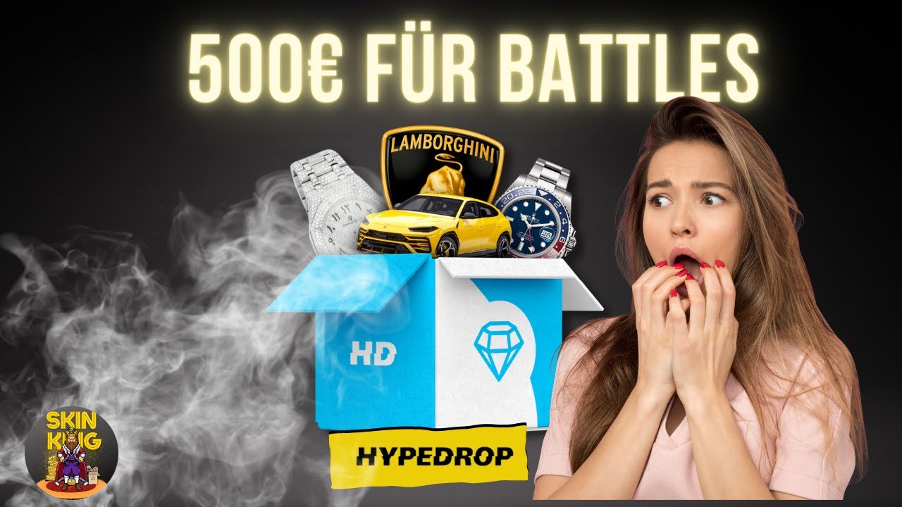 Was passiert mit 500&euro; f&uuml;r CaseBattles auf Hypedrop.com ???