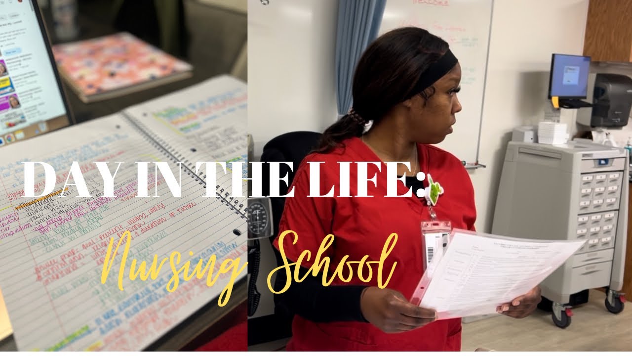 Realist day in the life of a nursing student.