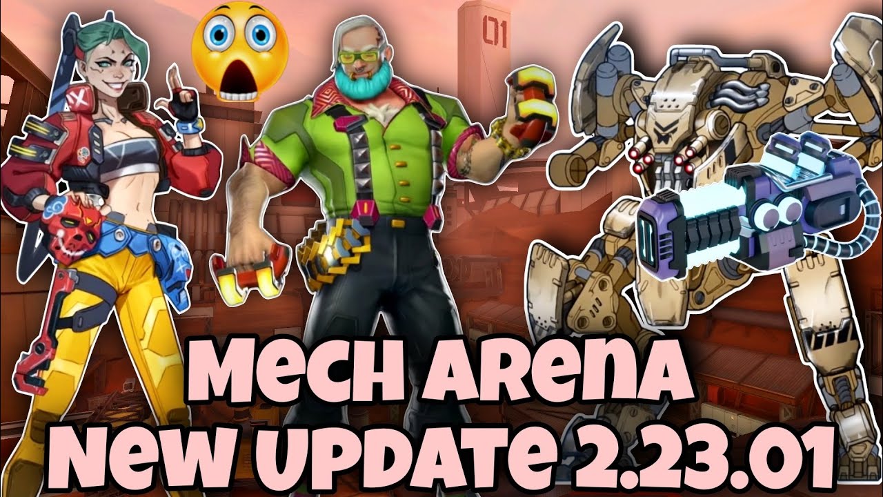 Mech Arena New Update 🤩 | New Pilot And Mech | New Assualt Weapon - Mech Arena Update