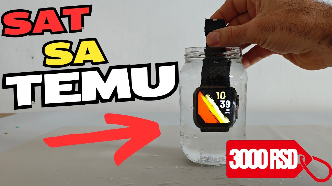 Isprobali smo PAMETNI SAT sa Temu – LIGE smartwatch recenzija