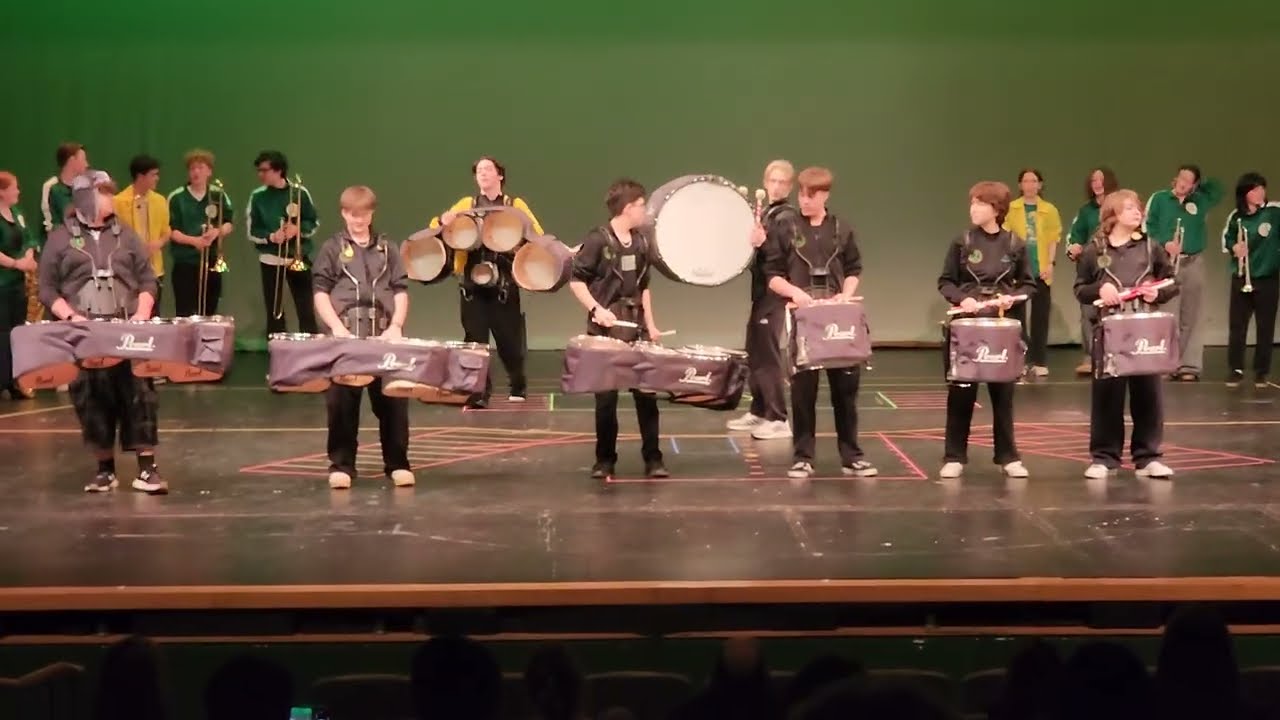 Roosevelt HS Pep Band And Drumline