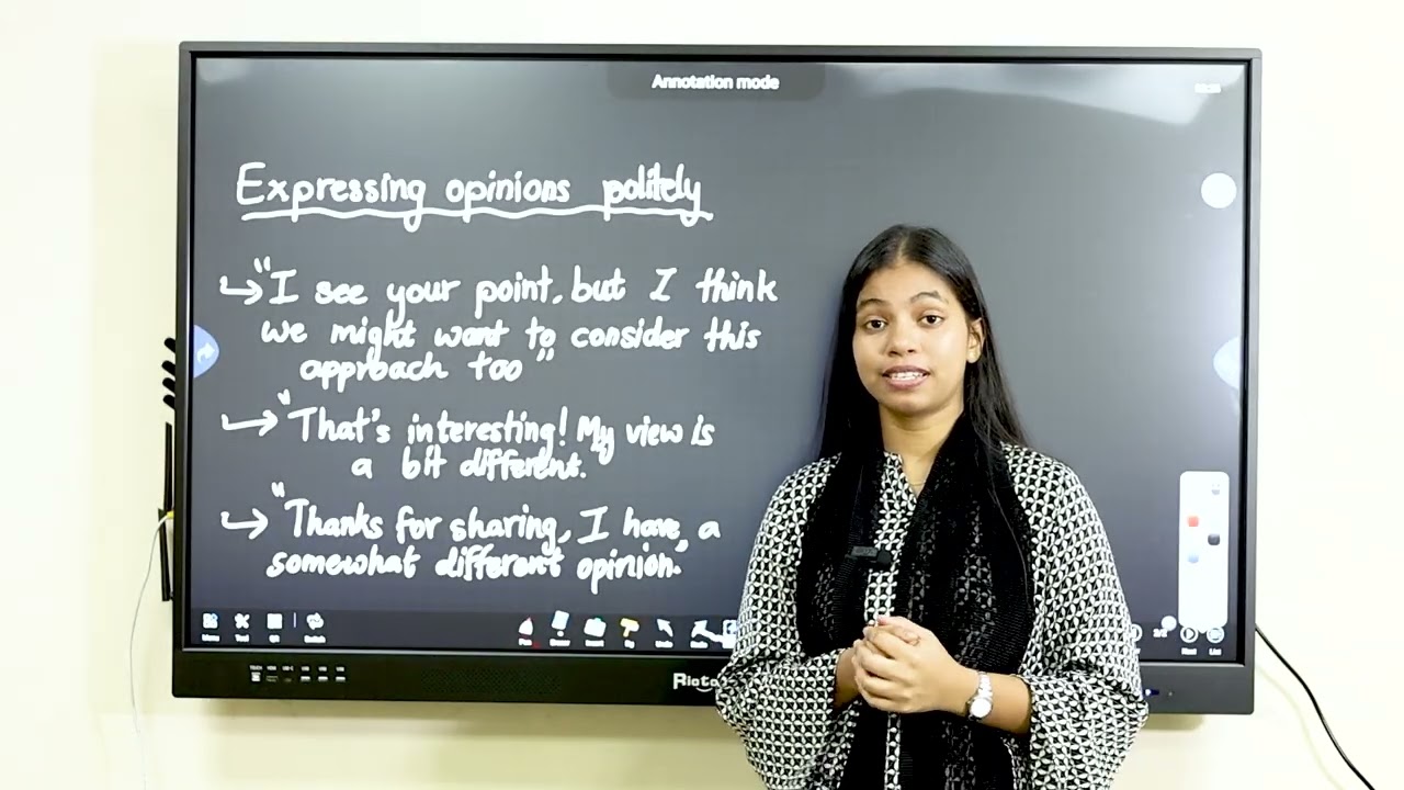 🕐 Speak Smart | Expressing opinions politely | Aquinas College