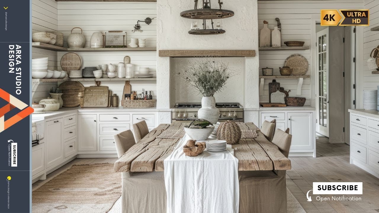 Timeless Elegance in White Farmhouse Decor: Inspiring Ideas for Interior and Exterior Spaces