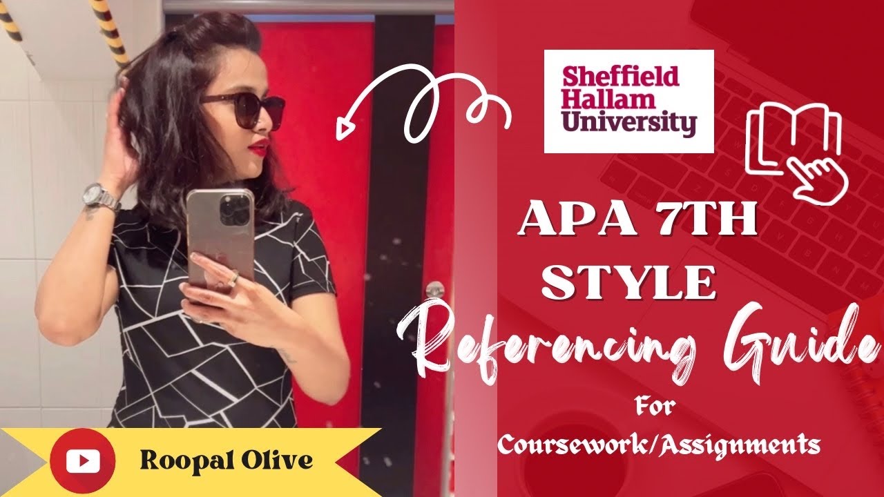 APA 7th Style  ✨ Referencing Guide by roo | 🇬🇧 Sheffield Hallam university