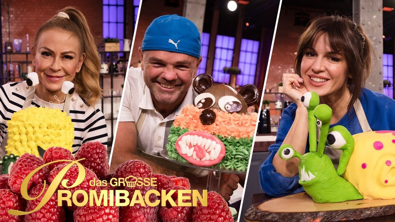 Wenn Kunst auf Kuchen trifft: Grafische Tarte & Monster-Torten!🎂| Das große Promibacken 2022 | Sat.1