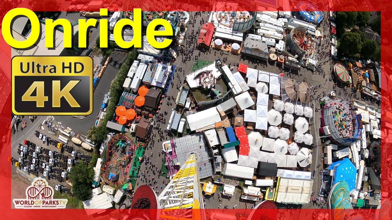 Hangover The Tower - Schneider (Onride POV) Video Cranger Kirmes 2022 &ndash; GYRO Drop Free Fall Tower