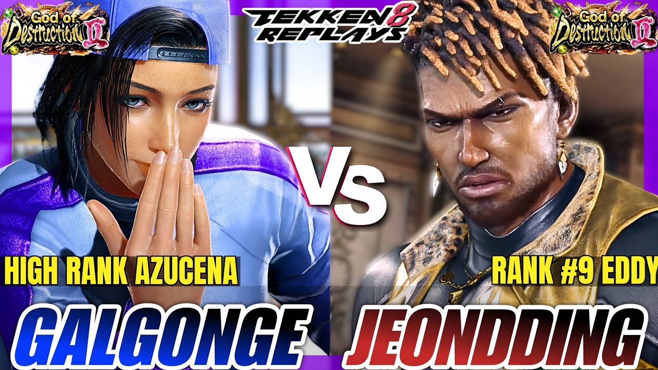 Tekken 8 - Galgonge (Azucena) vs Jeondding (Eddy) - Epic Ranked Match