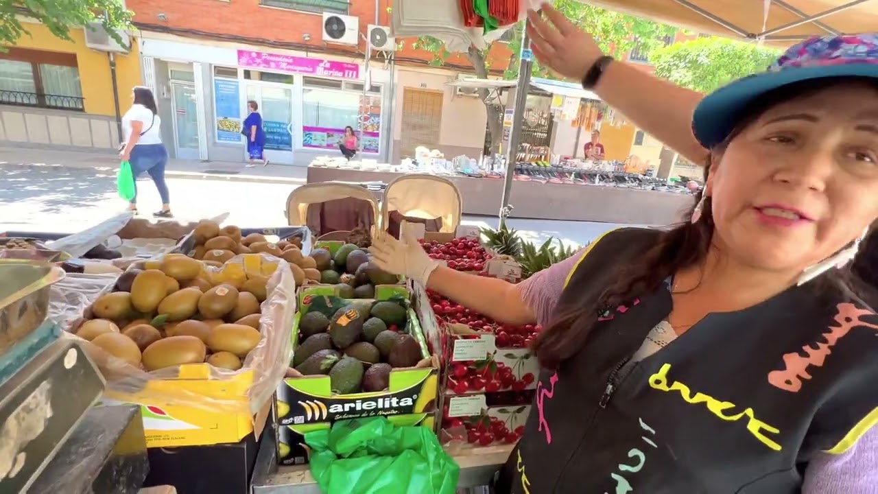 MERCADILLO EN 🇪🇸 JUMILLA CON NUESTROS COMPATRIOTAS 🇪🇨👍