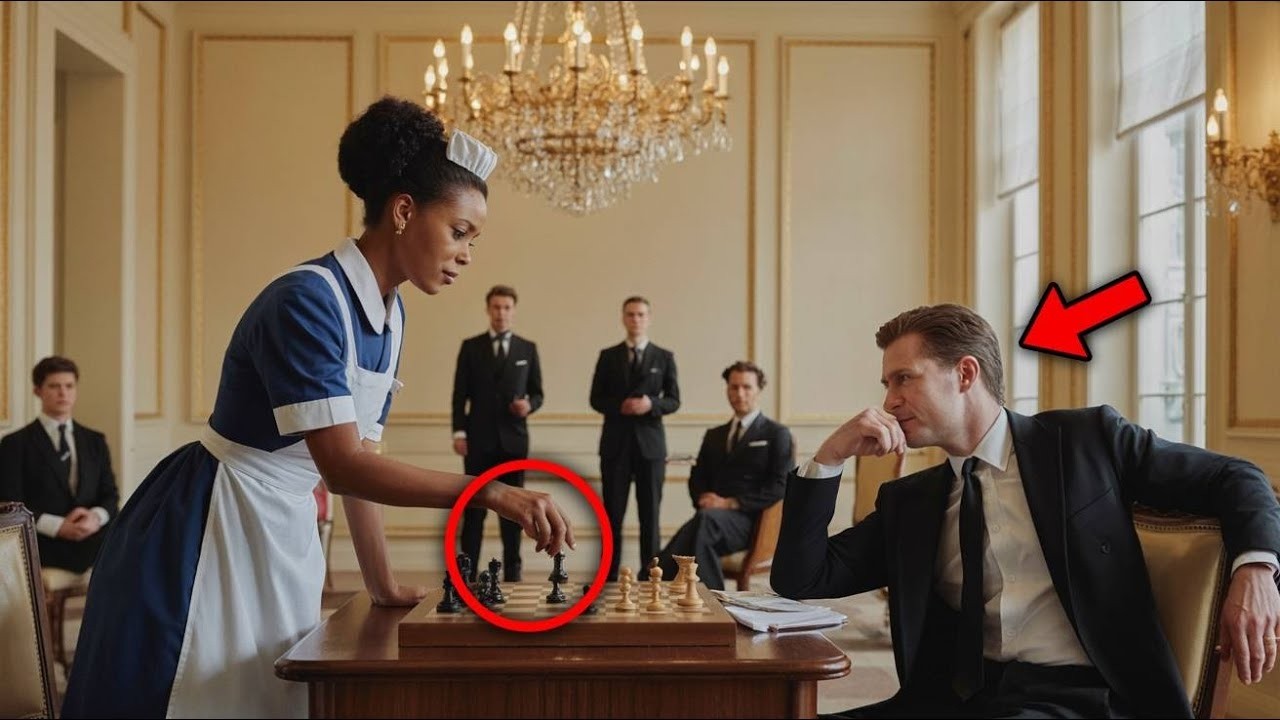 CEO Invites Black Maid to Play Chess as a Joke - But Her Move Leaves Everyone Stunned