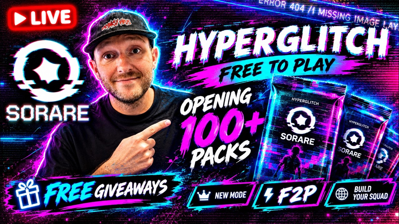 ОТКРЫТИЕ ПАКОВ SORARE HYPERGLITCH &mdash; АККАУНТ №1 В МИРЕ! БЕСПЛАТНЫЕ РОЗЫГРЫШИ